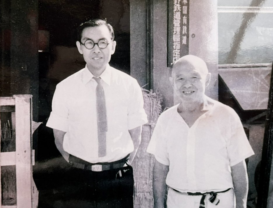 創業者 和田正太郎と二代目社長 和田守也