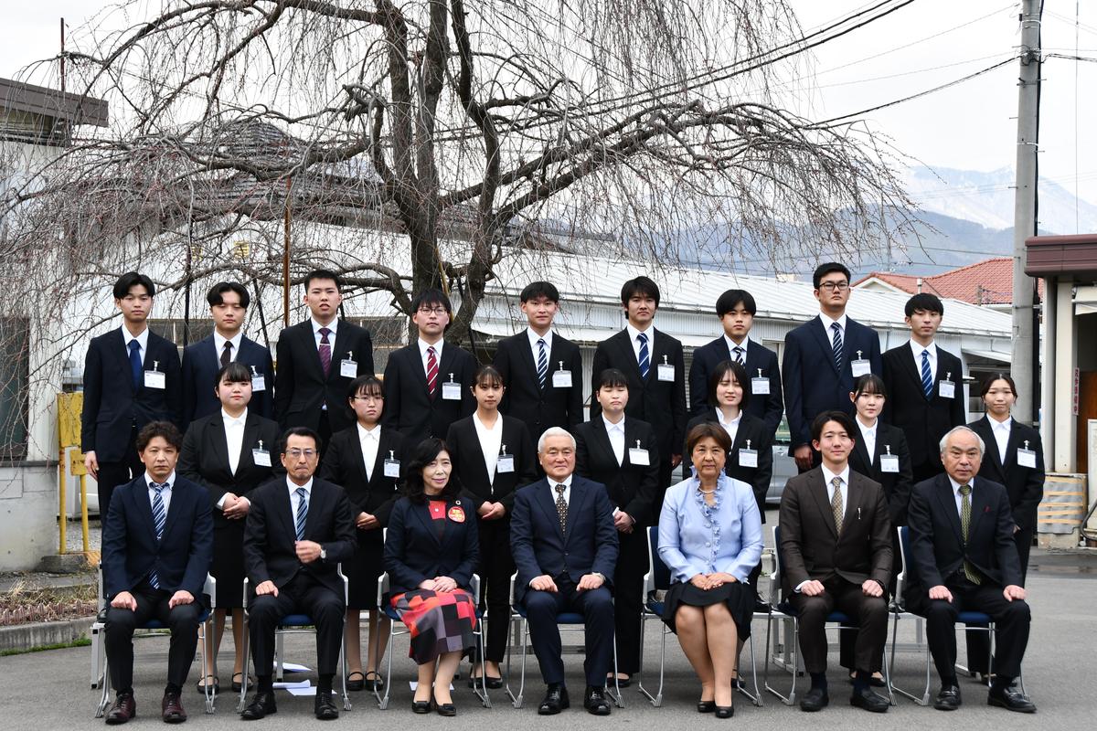 2024年度 入社式の様子