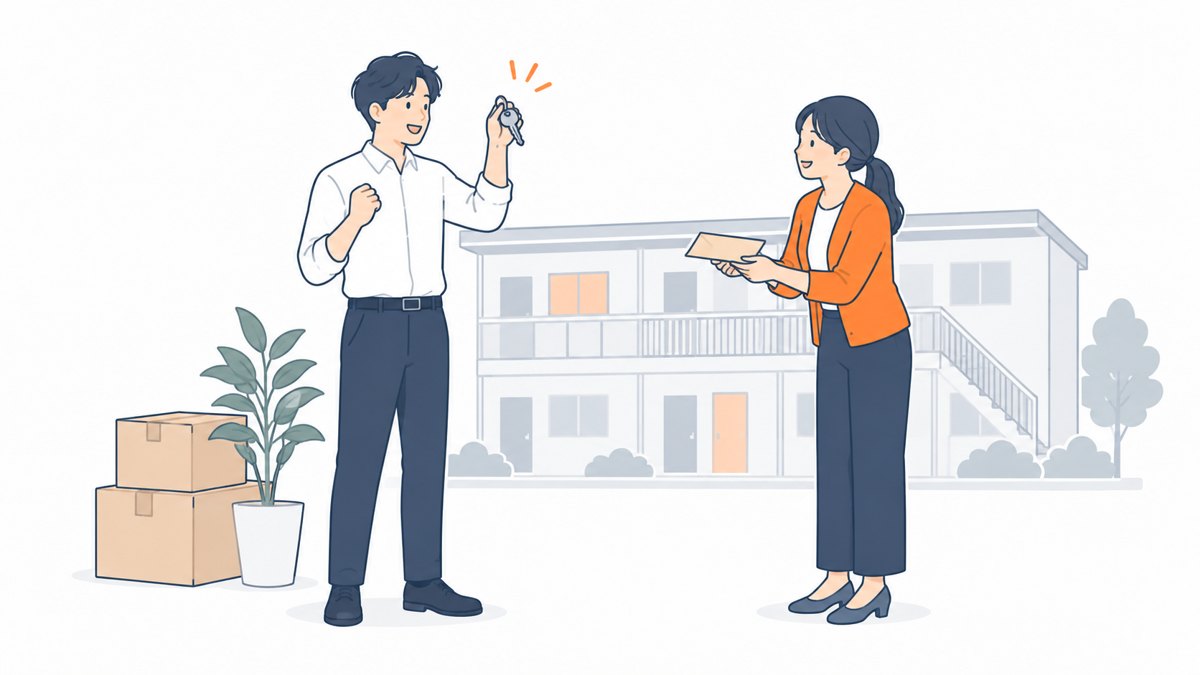 住宅補助制度 のイラスト