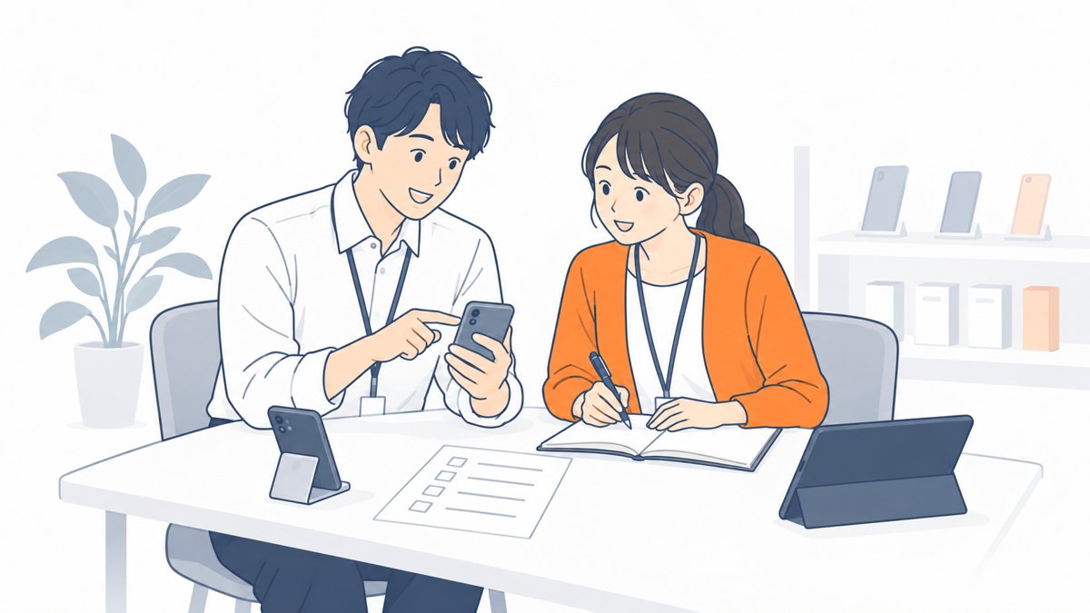 メンター制度 のイラスト