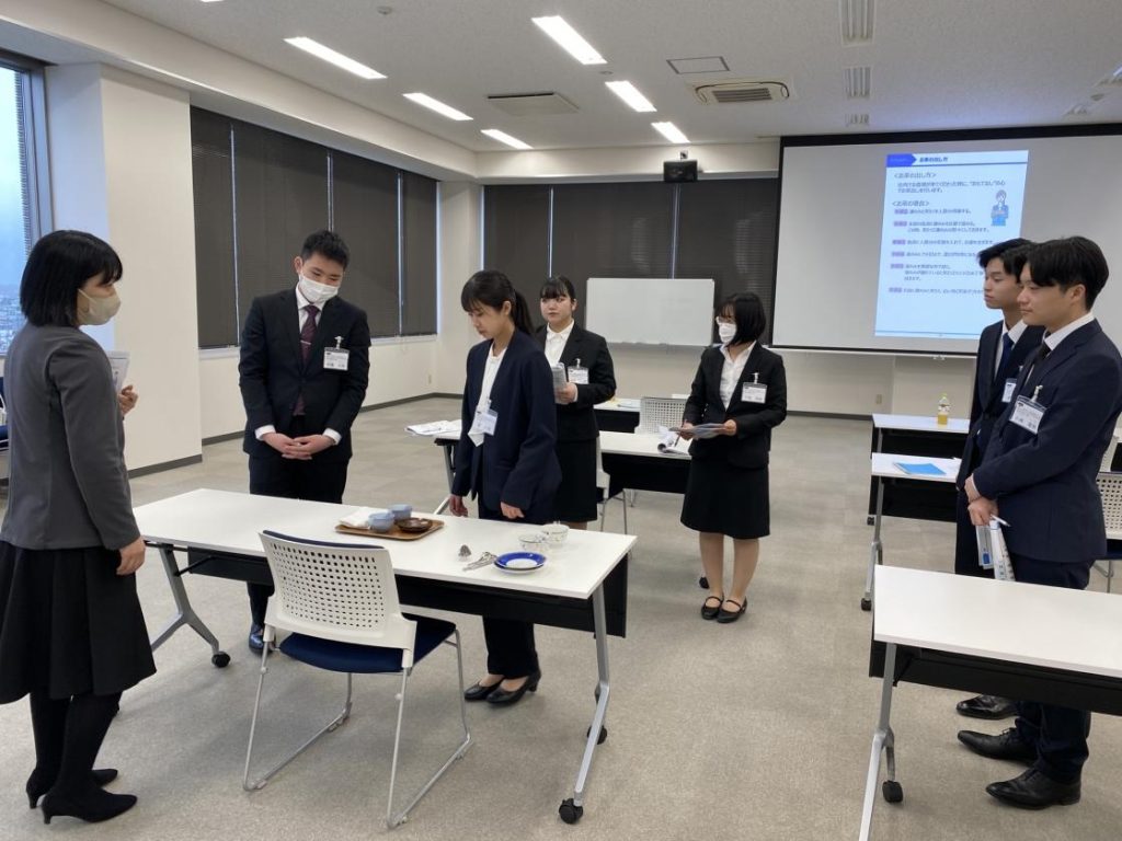 2024年度 入社式の様子