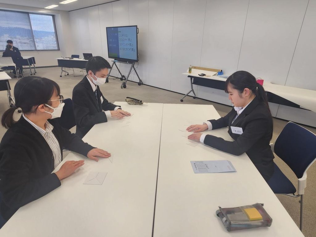 2025年度 入社式の様子