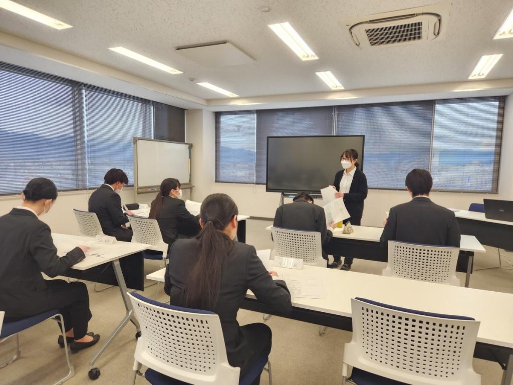 2025年度 入社式の様子