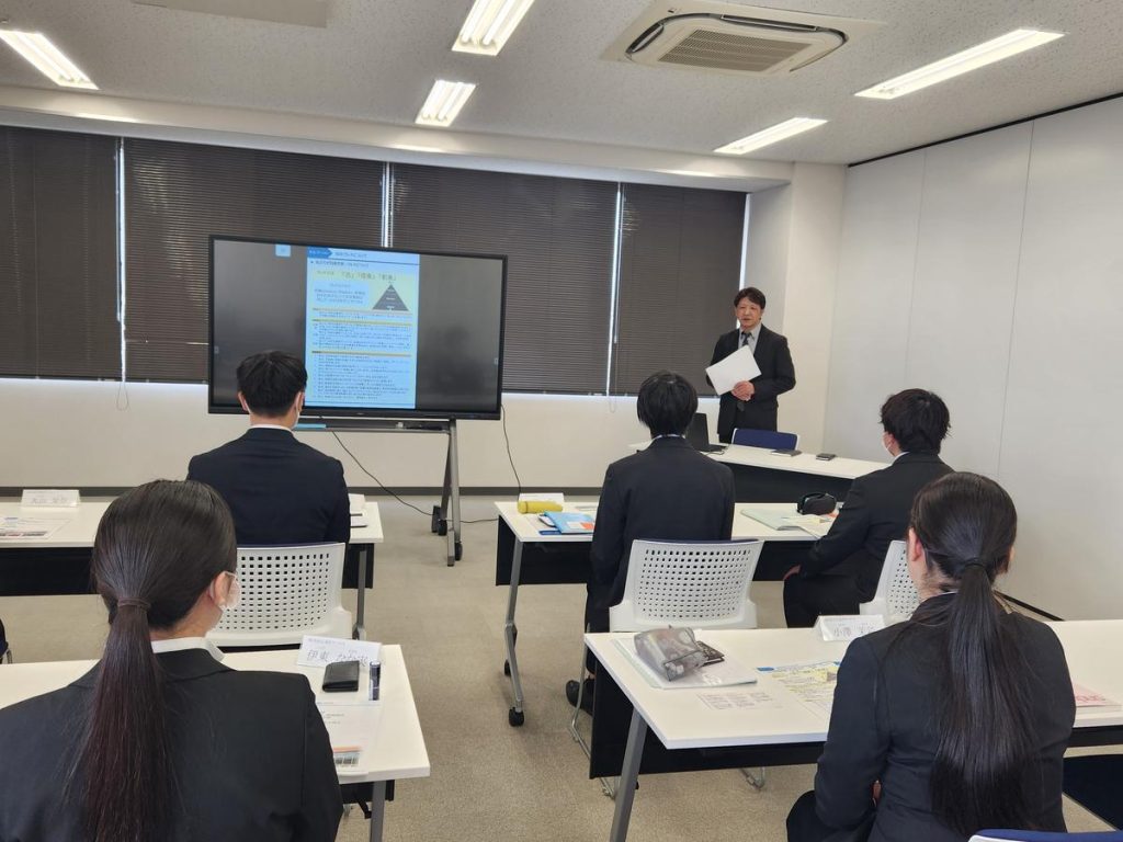 2025年度 入社式の様子