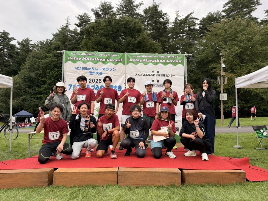 WTSランニング倶楽部の集合写真